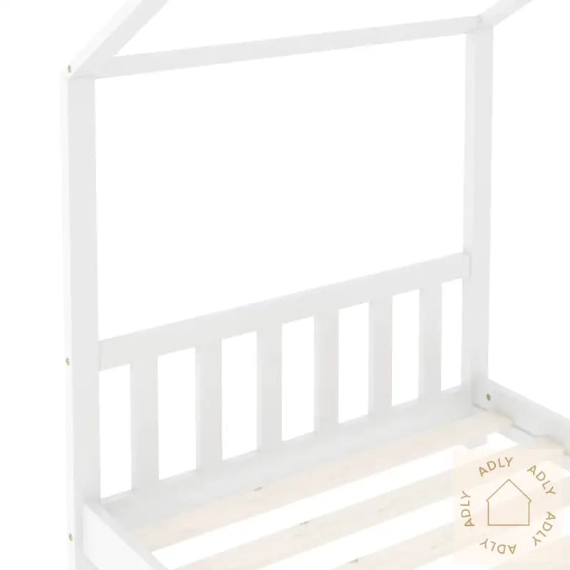 Sengeramme For Barn Heltre Furu Hvit 70X140 Cm