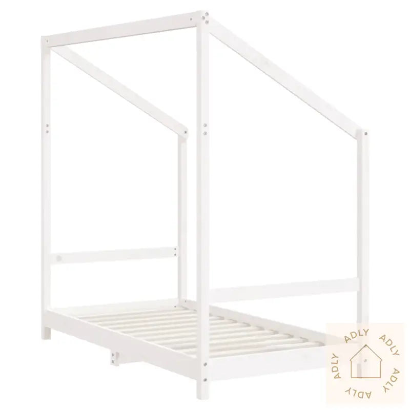 Barnesengeramme Hvit 80X160 Cm Heltre Furu