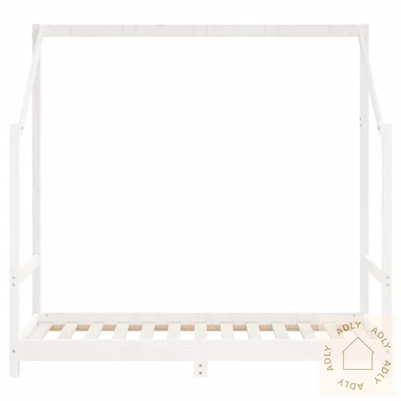 Barnesengeramme Hvit 80X160 Cm Heltre Furu