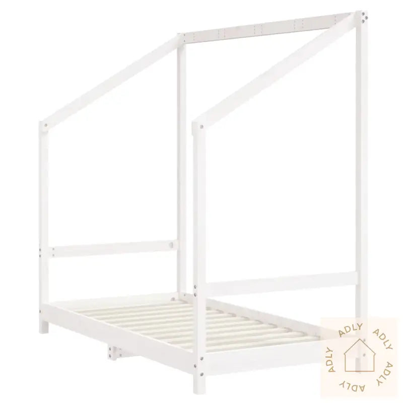 Barnesengeramme Hvit 80X160 Cm Heltre Furu
