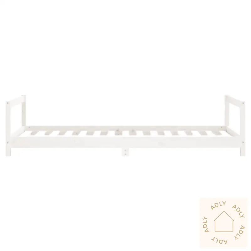 Barnesengeramme Hvit 90X190 Cm Heltre Furu