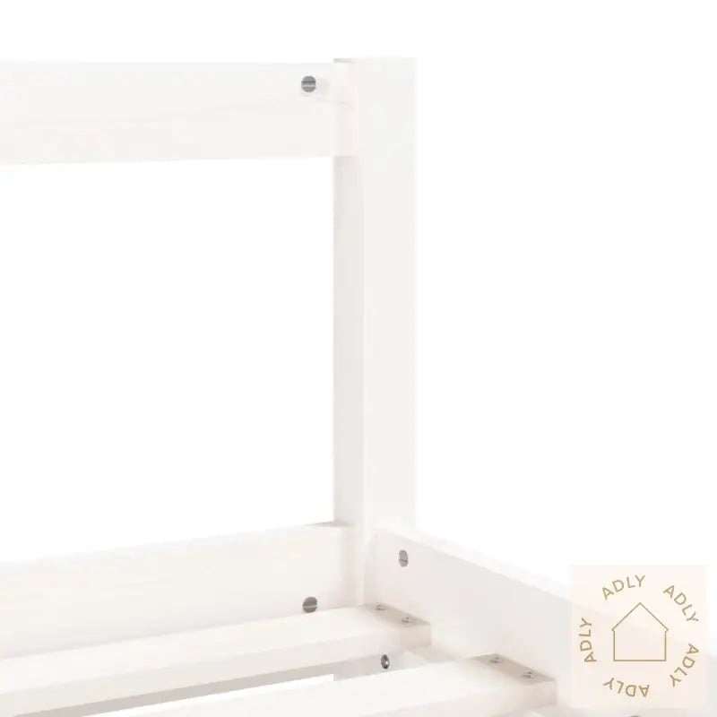 Barnesengeramme Hvit 90X190 Cm Heltre Furu