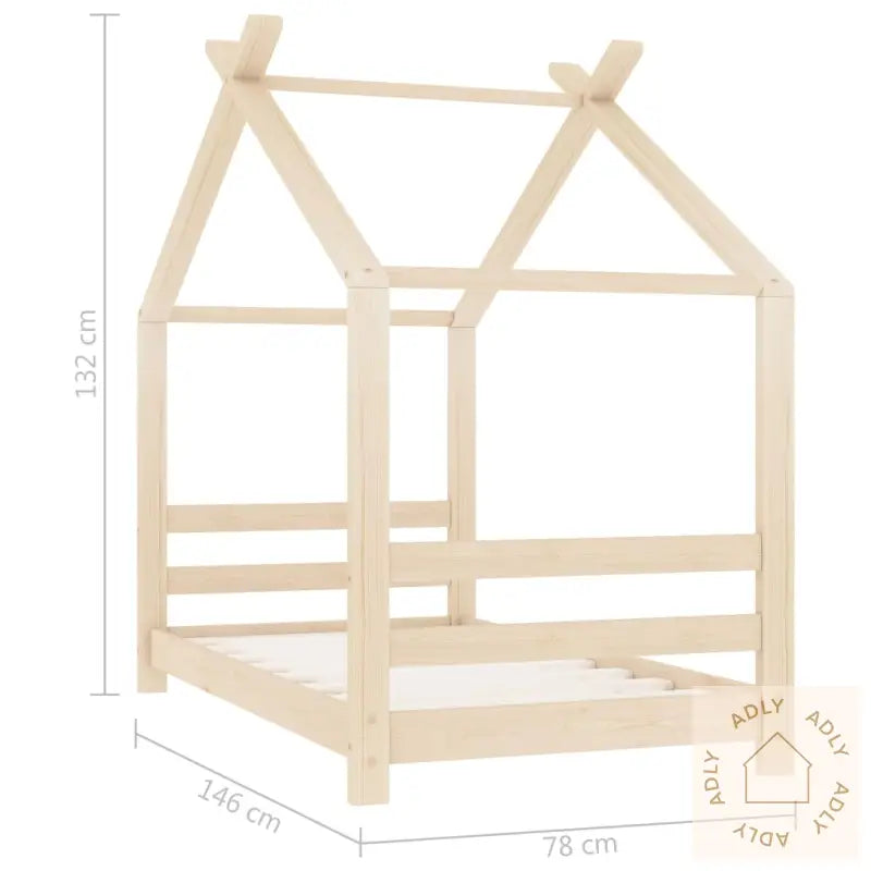 Sengeramme Barn Heltre Furu 70X140 Cm