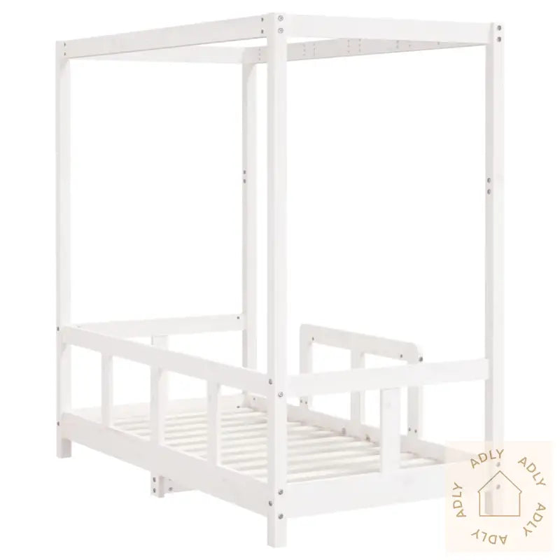 Barnesengeramme Hvit 70X140 Cm Heltre Furu