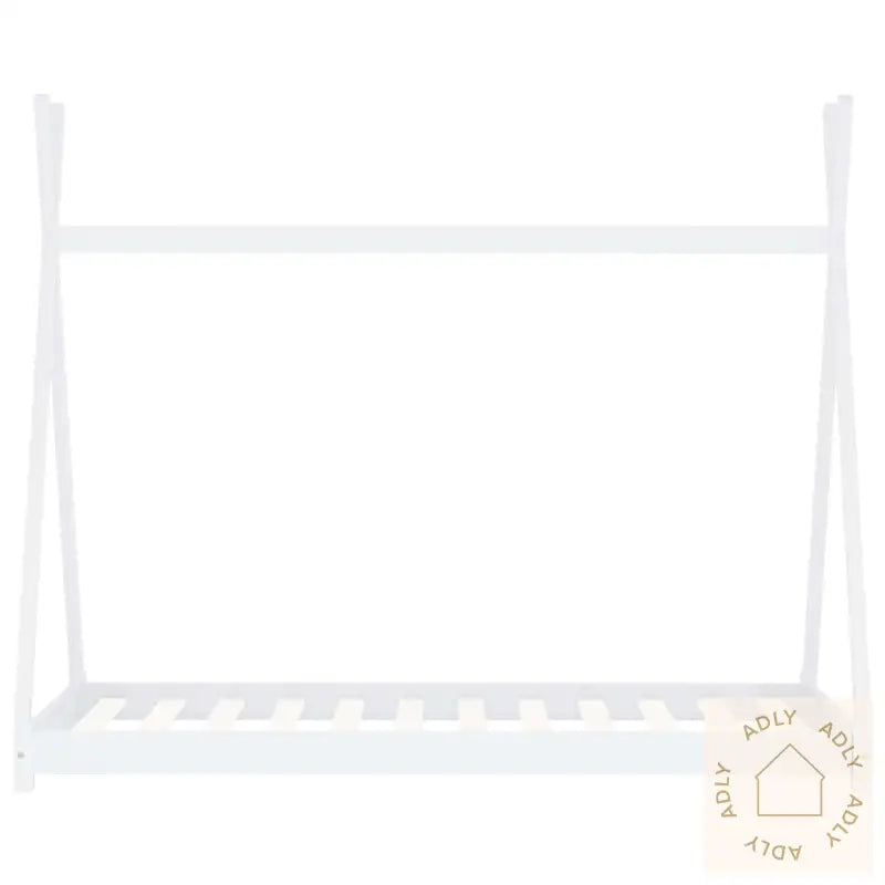 Sengeramme For Barn Heltre Furu Hvit 70X140 Cm