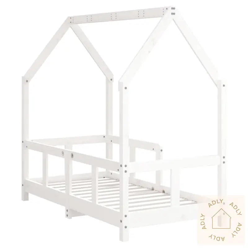 Barnesengeramme Hvit 70X140 Cm Heltre Furu