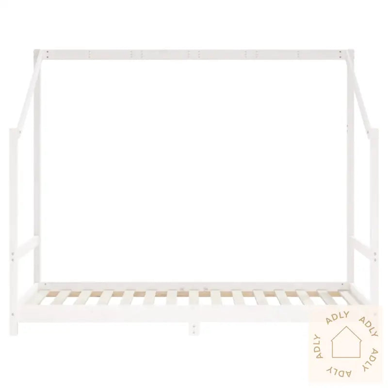 Barnesengeramme Hvit 90X190 Cm Heltre Furu