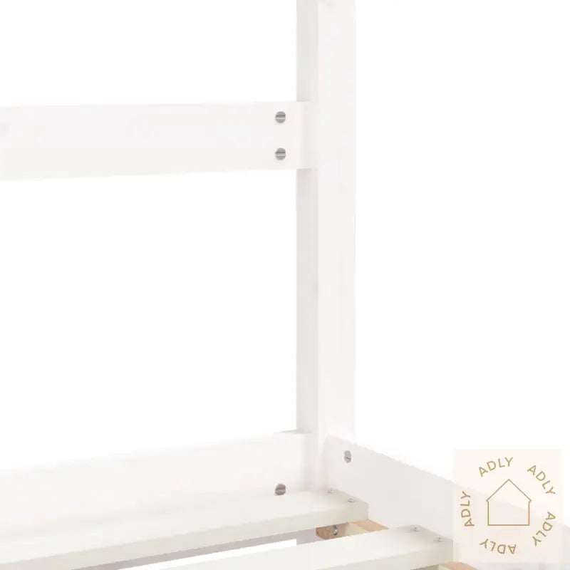 Barnesengeramme Hvit 90X190 Cm Heltre Furu