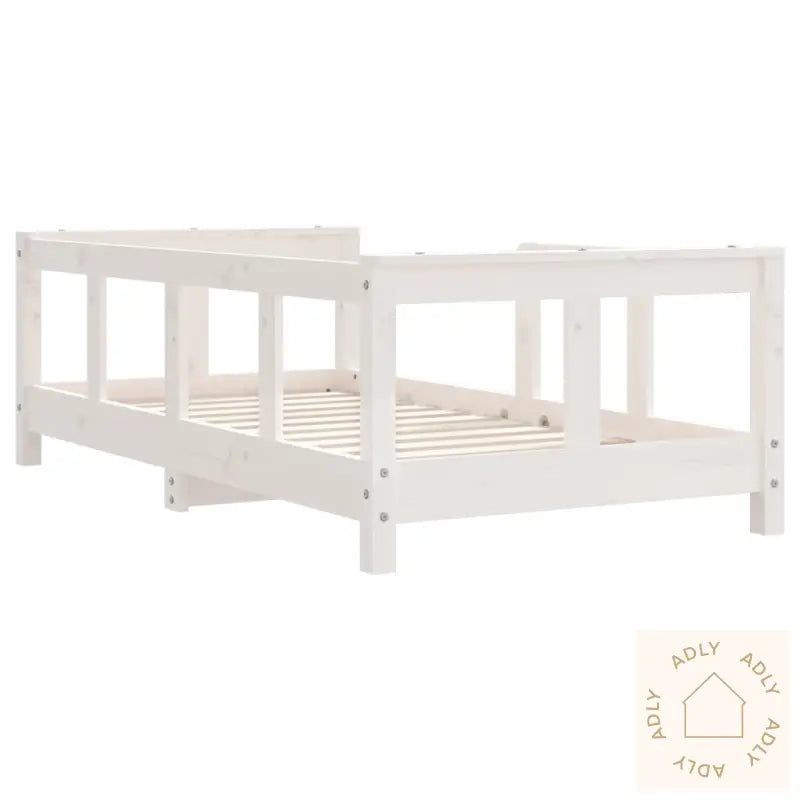 Barnesengeramme Hvit 70X140 Cm Heltre Furu