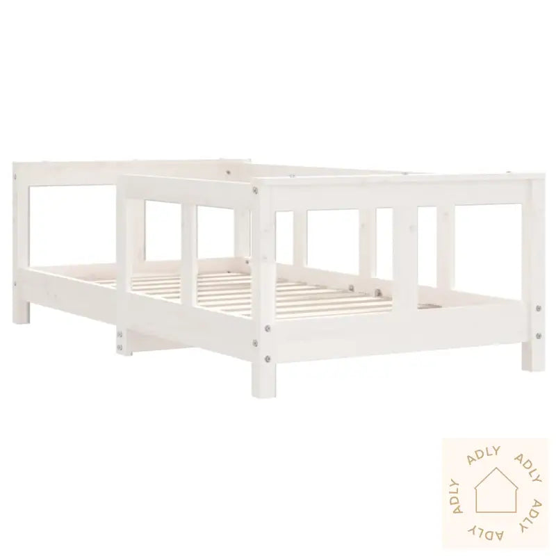 Barnesengeramme Hvit 70X140 Cm Heltre Furu