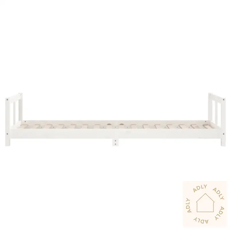 Barnesengeramme Hvit 90X200 Cm Heltre Furu