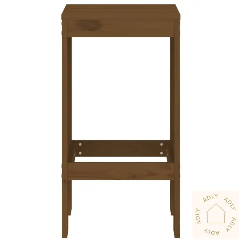 Barkrakker 2 Stk Honningbrun 40X36X75 Cm Heltre Furu