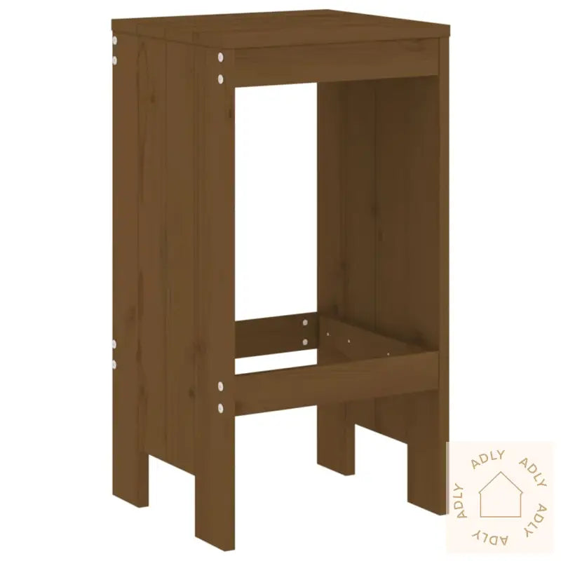 Barkrakker 2 Stk Honningbrun 40X36X75 Cm Heltre Furu