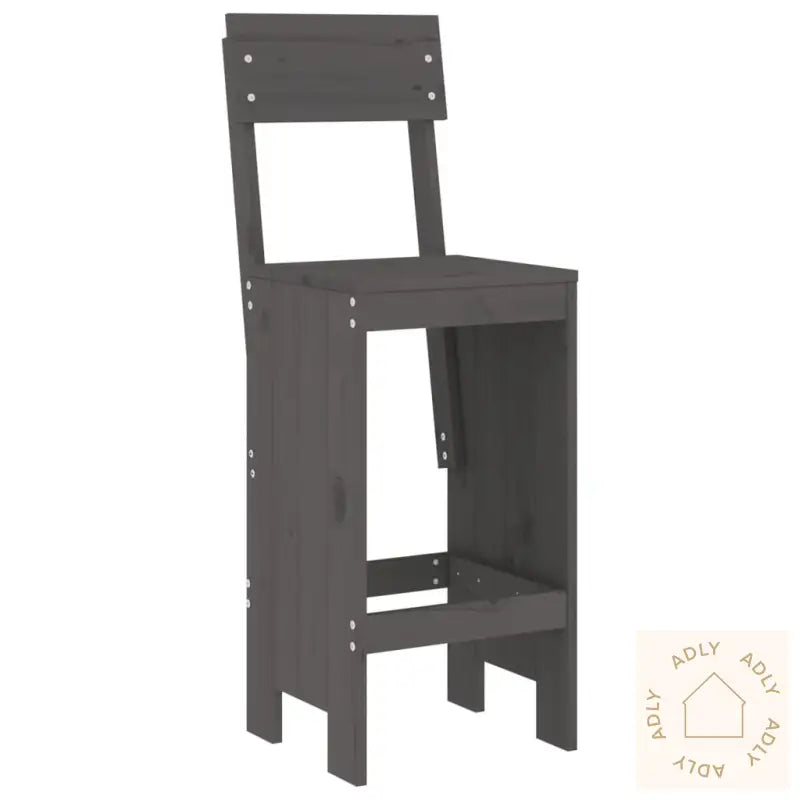Barkrakker 2 Stk Grå 40X48,5X115,5 Cm Heltre Furu