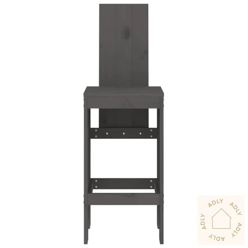 Barkrakker 2 Stk Grå 40X42X120 Cm Heltre Furu