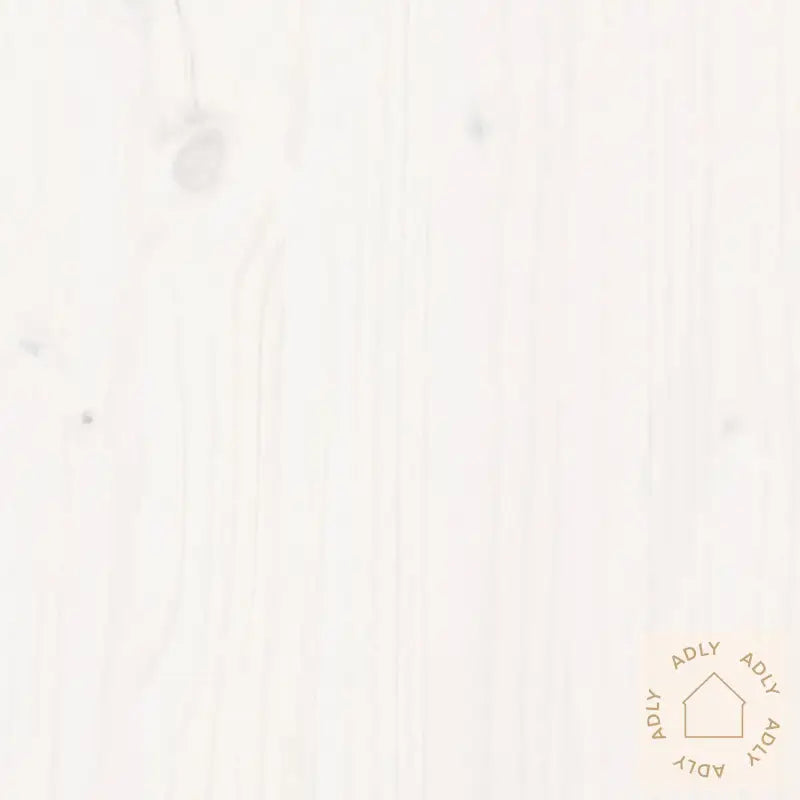 Barkrakker 2 Stk Hvit 40X36X75 Cm Heltre Furu