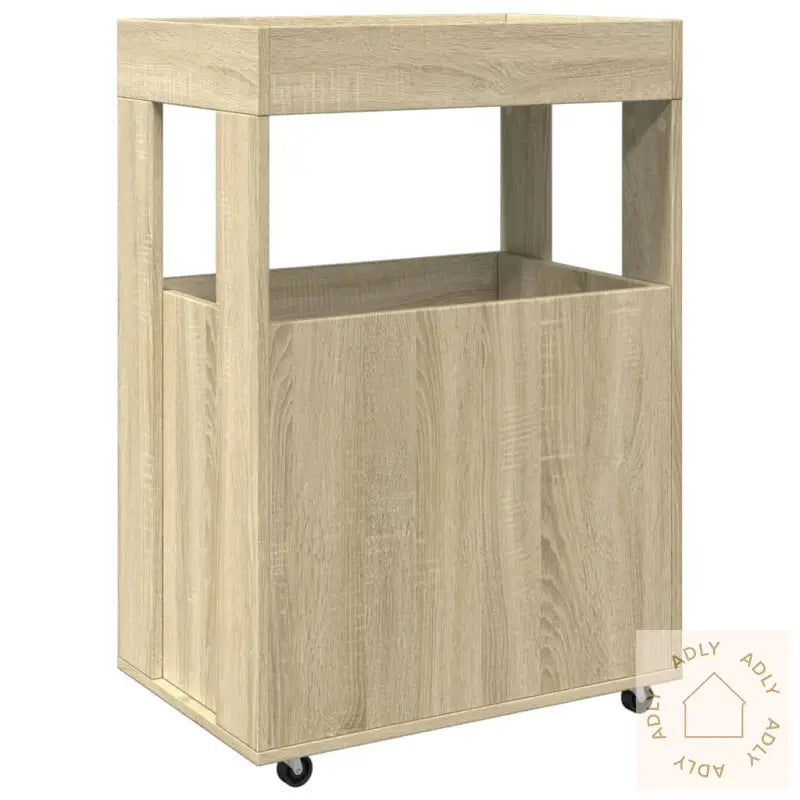Bartralle Sonoma Eik 60X39,5X89 Cm Konstruert Tre