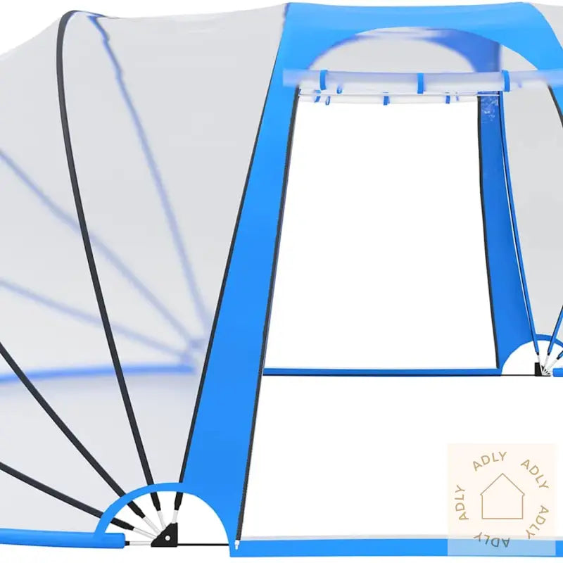 Bassengkuppel Oval 530X410X210 Cm