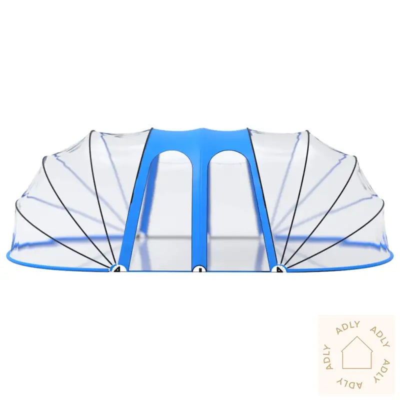 Bassengkuppel Oval 620X410X210 Cm
