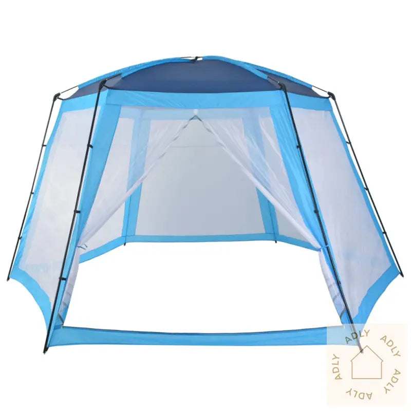 Bassengtelt Stoff 500X433X250 Cm Blå