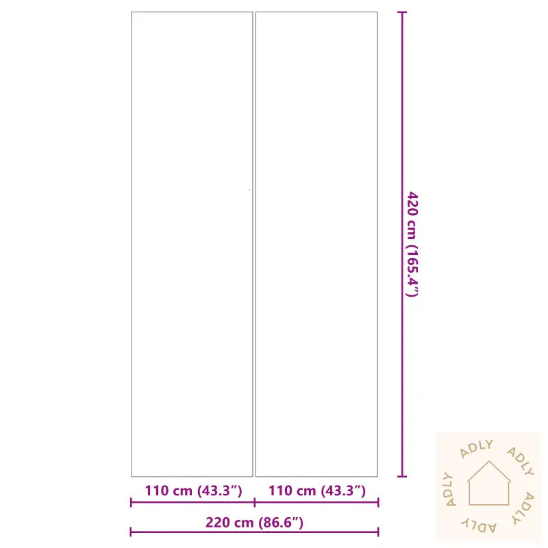 Rektangulært Bassengtrekk Svart Plast 420 X 220 Cm Bassengtrekk