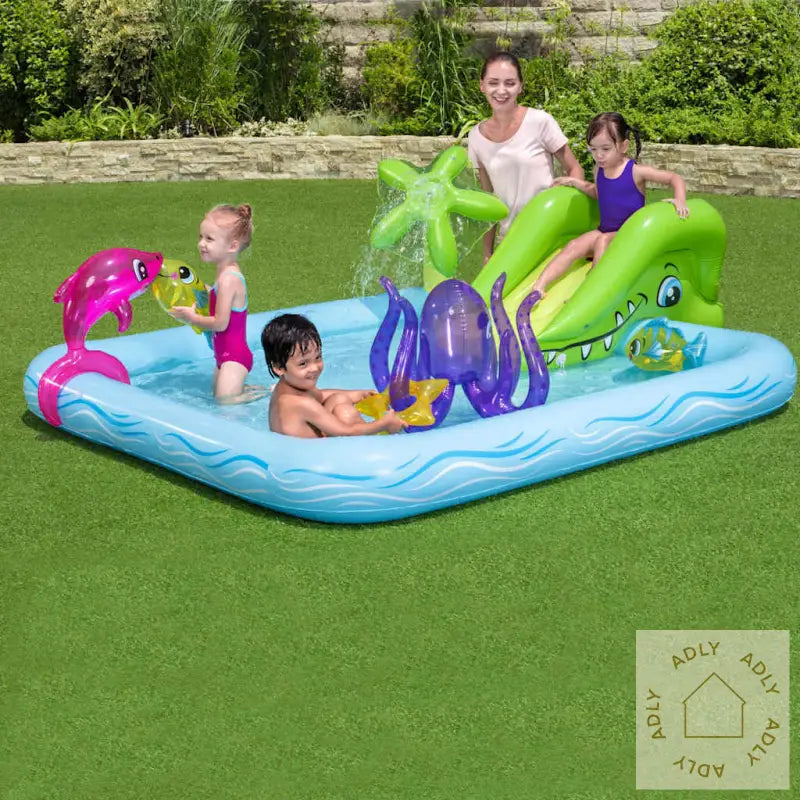 Bestway Fantastisk Akvariebasseng 239X206X86 Cm