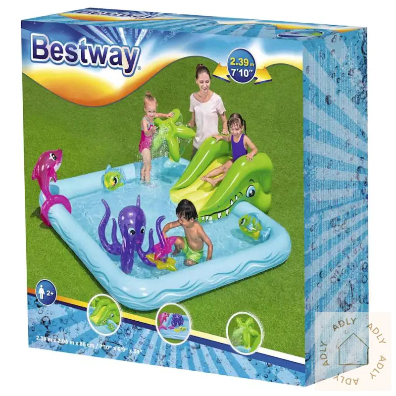 Bestway Fantastisk Akvariebasseng 239X206X86 Cm