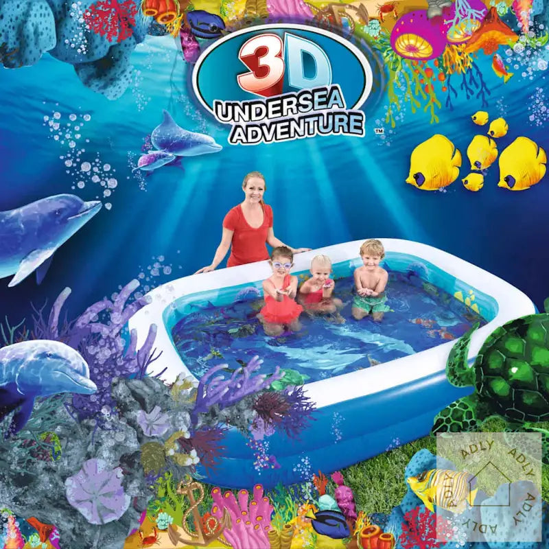 Bestway Undersea Adventure Oppblåsbart Basseng 54177