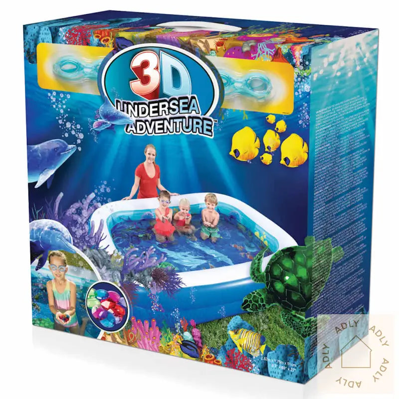 Bestway Undersea Adventure Oppblåsbart Basseng 54177