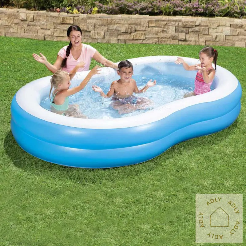 Bestway Big Lagoon Familiebasseng 262X157X46 Cm