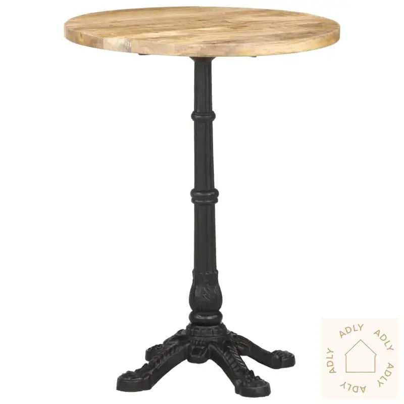 Bistrobord Ø60X76 Cm Grovt Mangotre