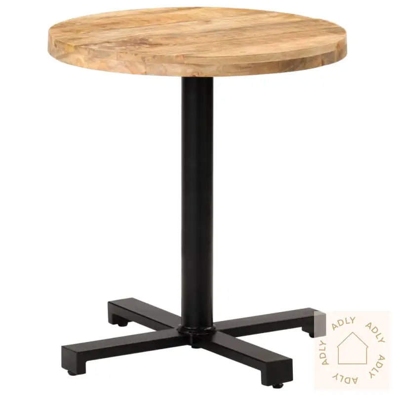Bistrobord Rundt Ø70X75 Cm Grovt Mangotre