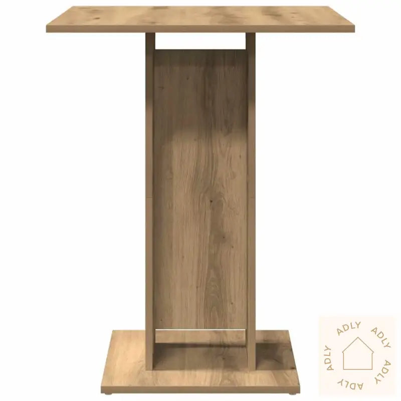 Bistrobord Artisan Eik 60X60X75 Cm Konstruert Tre