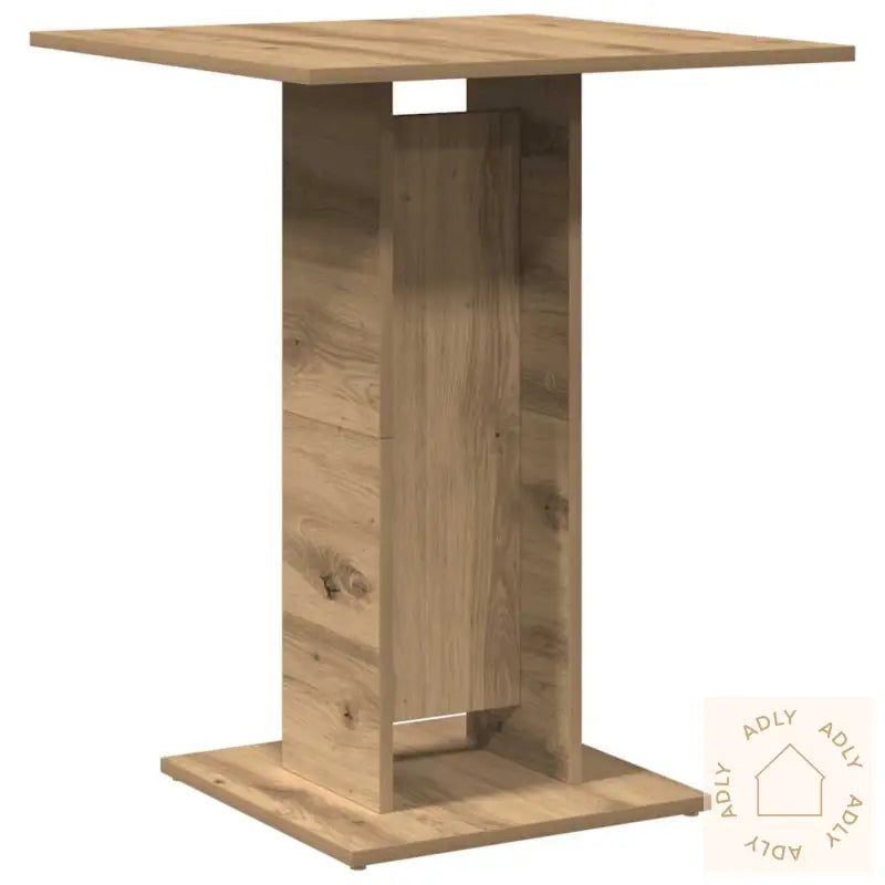 Bistrobord Artisan Eik 60X60X75 Cm Konstruert Tre