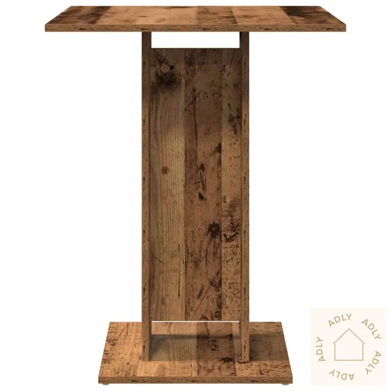 Bistrobord Gammelt Tre 60X60X75 Cm Konstruert Tre
