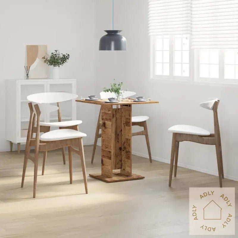 Bistrobord Gammelt Tre 60X60X75 Cm Konstruert Tre