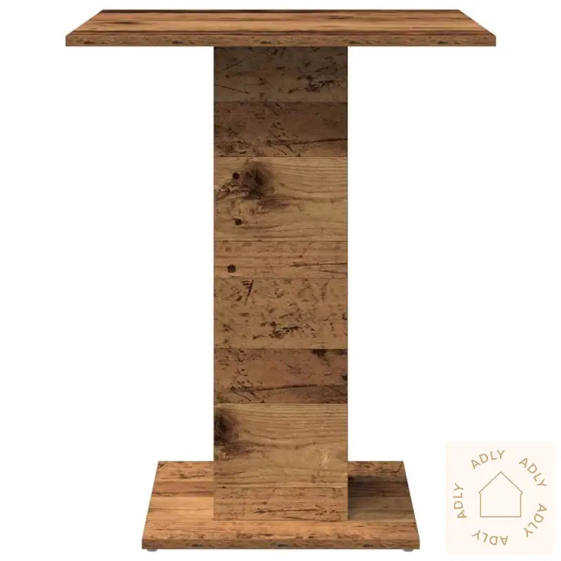 Bistrobord Gammelt Tre 60X60X75 Cm Konstruert Tre