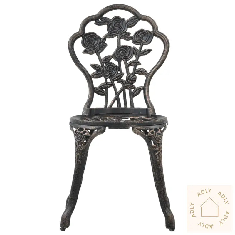 Bistrosett 3 Deler Aluminium