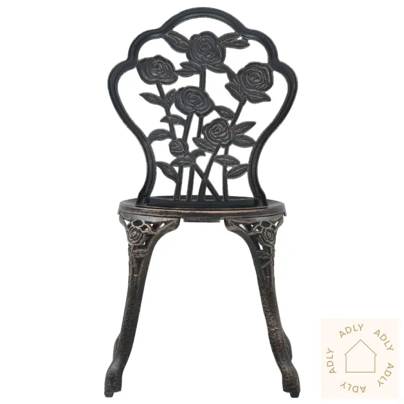 Bistrosett 3 Deler Aluminium