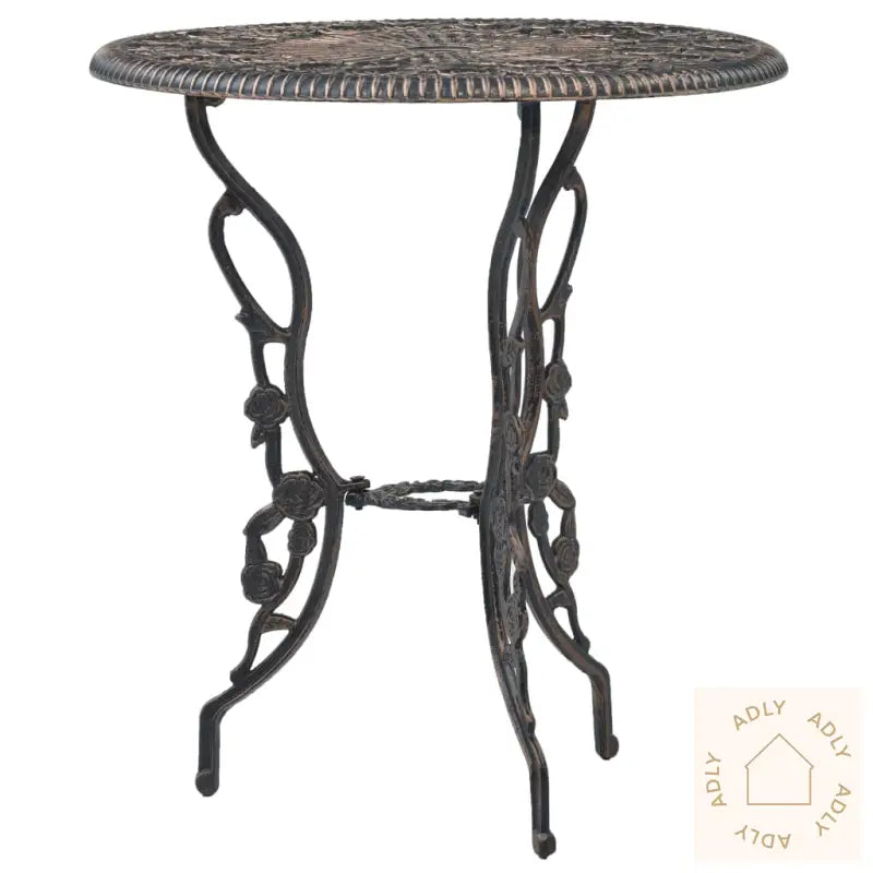 Bistrosett 3 Deler Aluminium