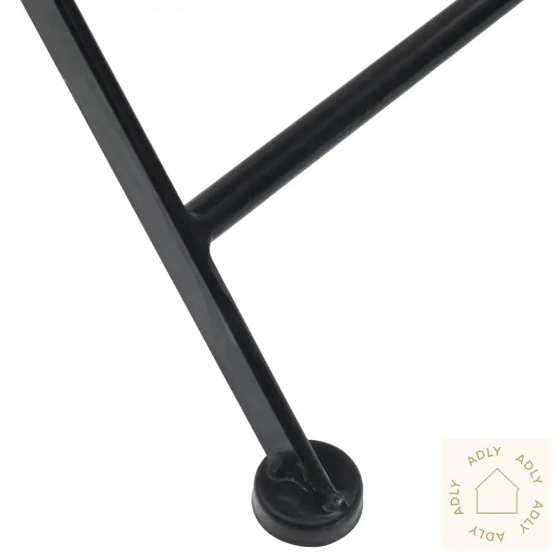 Bistrobord Med Mosaikk Terrakotta Og Hvit Jern Og Keramikk