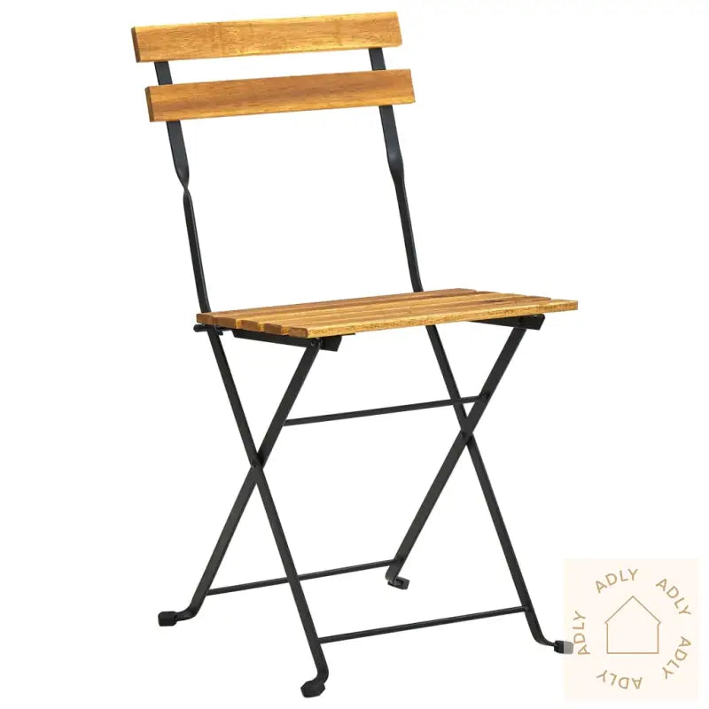 Sammenleggbare Bistrostoler 4 Stk Heltre Akasie