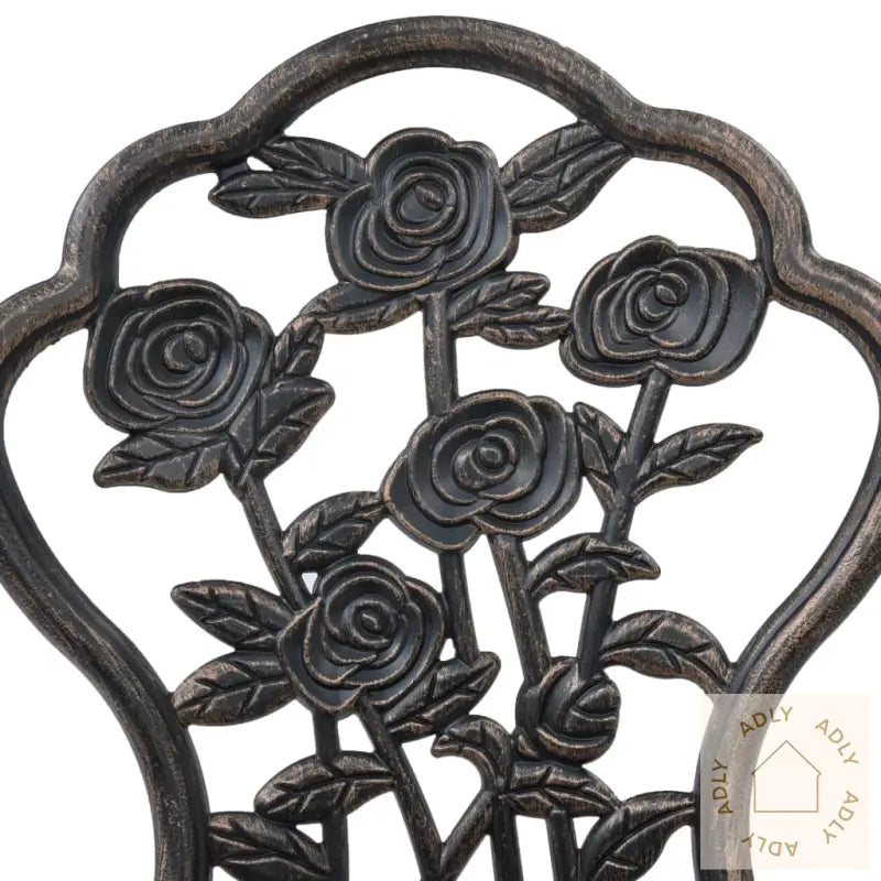 Bistrostoler 2 Stk Bronsestøpt Aluminium