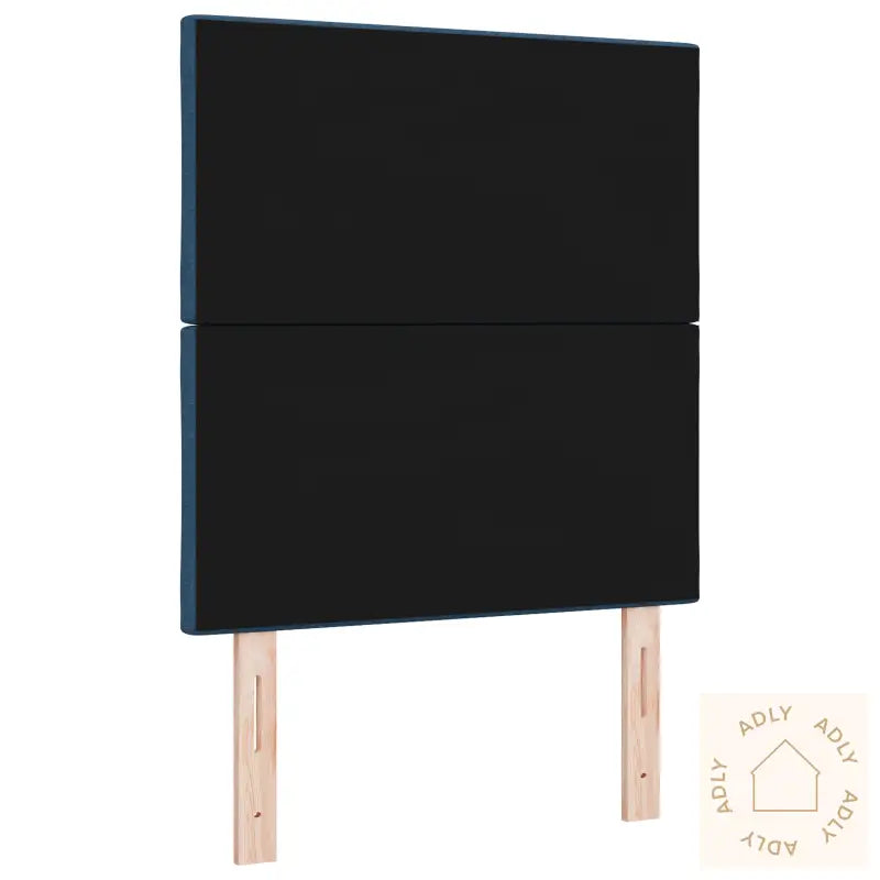 Sengegavel Diamantdesign Blå 80 Cm Stoff