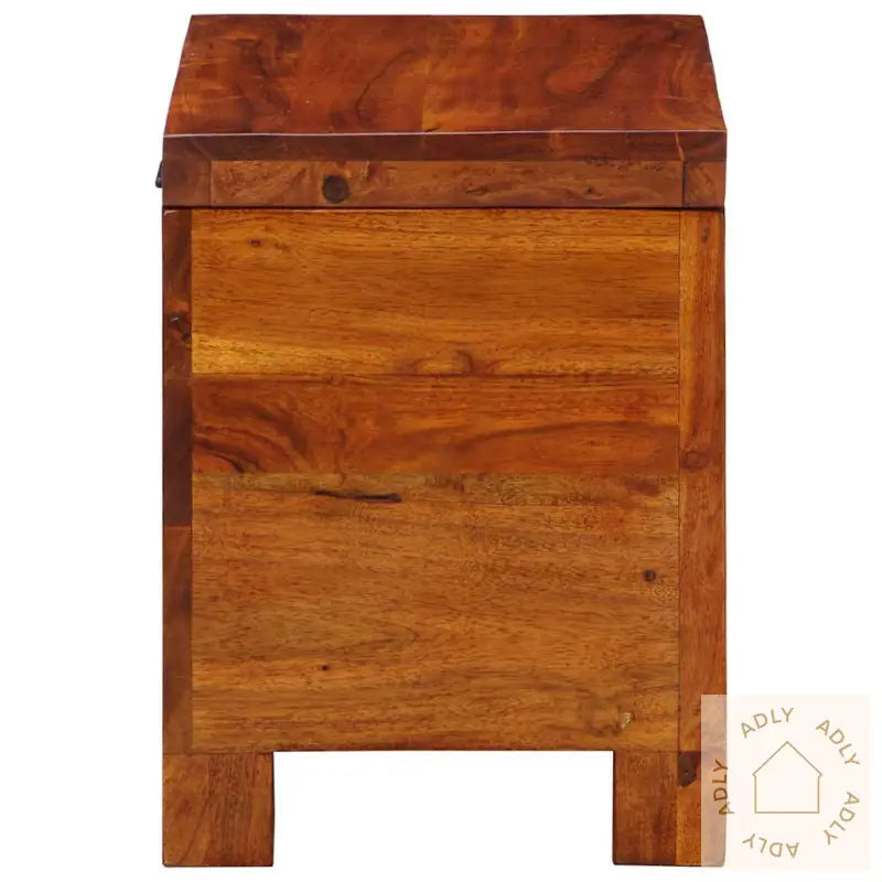 Oppbevaringsboks Honningbrun 50X30X40 Cm Massiv Akasie