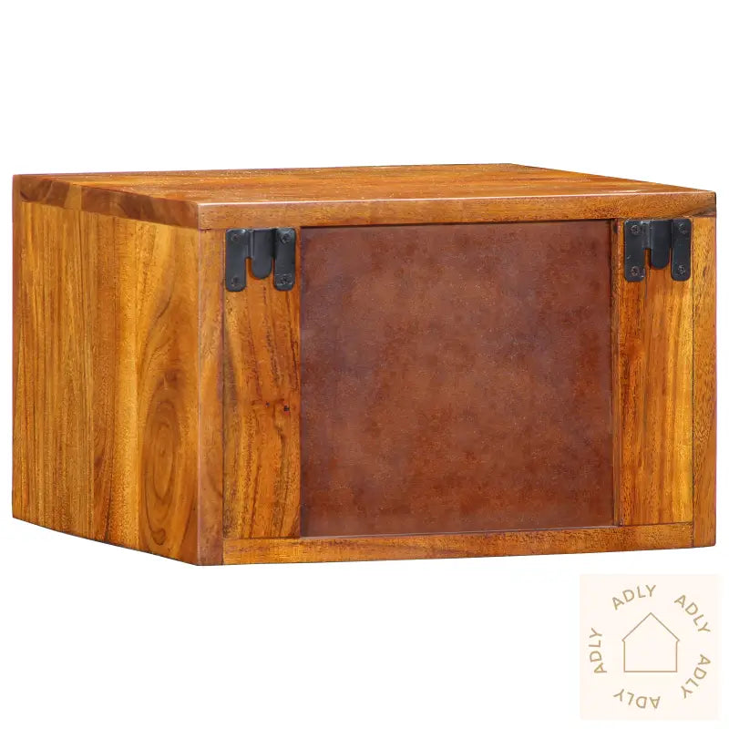 Nattbord 2 Stk 35X30X22 Cm Massivt Akasietre