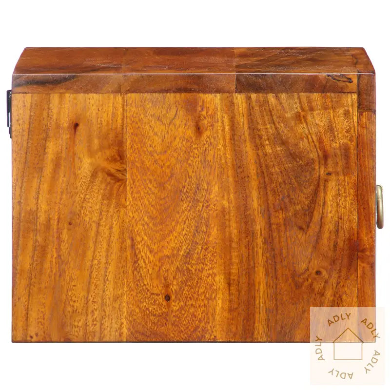 Nattbord 2 Stk 35X30X22 Cm Massivt Akasietre