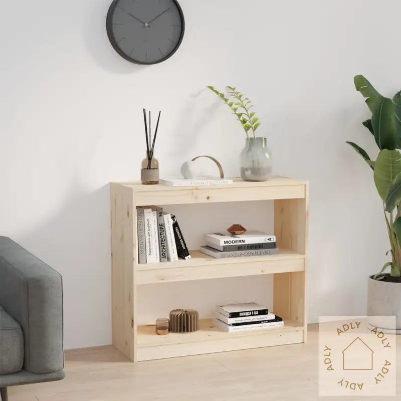 Bokhylle/Romdeler 80X30X71,5 Cm Heltre Furu