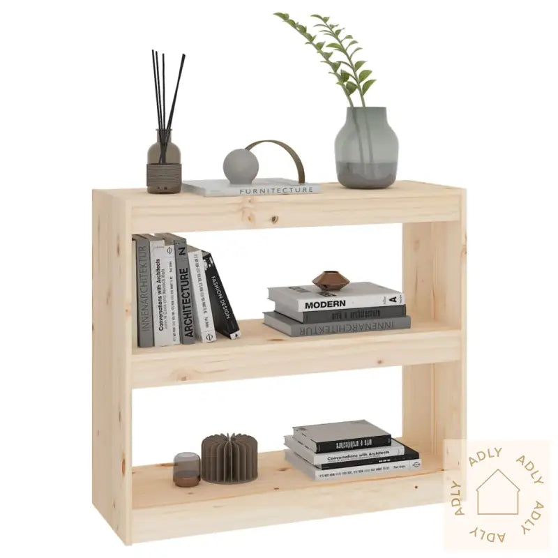 Bokhylle/Romdeler 80X30X71,5 Cm Heltre Furu
