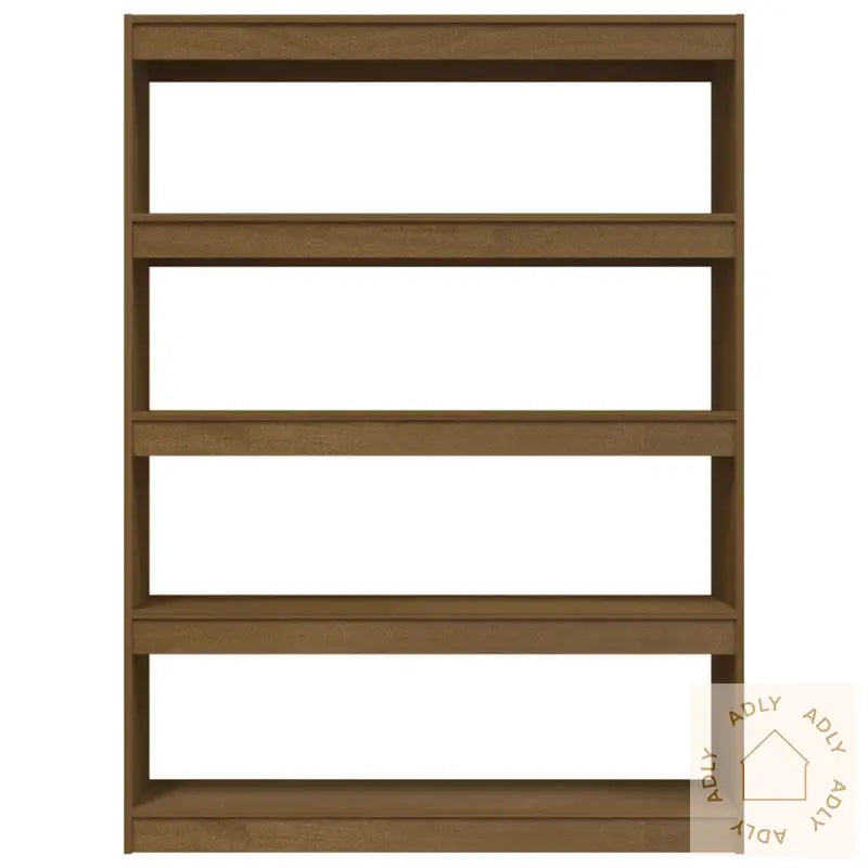 Bokhylle/Romdeler Honningbrun 100X30X135,5 Cm Heltre Furu